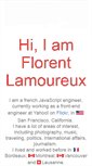 Mobile Screenshot of florentlamoureux.fr